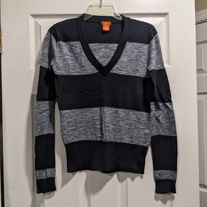Blue Stripe Sweater women's size medium